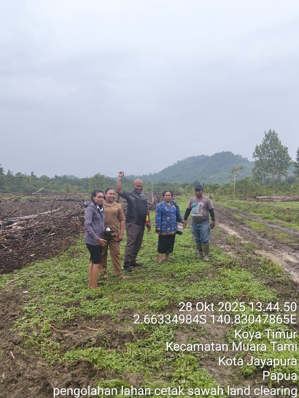 Monitoring Pengolahan Lahan Baru/Land Clearing
